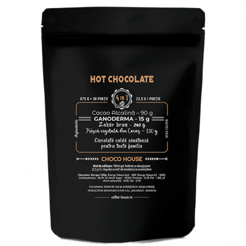Hot Chocolate with Ganoderma 3in1 675g, Bionatura Plant